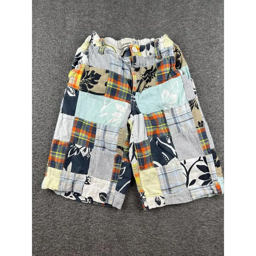 Old Navy Boys' Patchwork Shorts Size 10